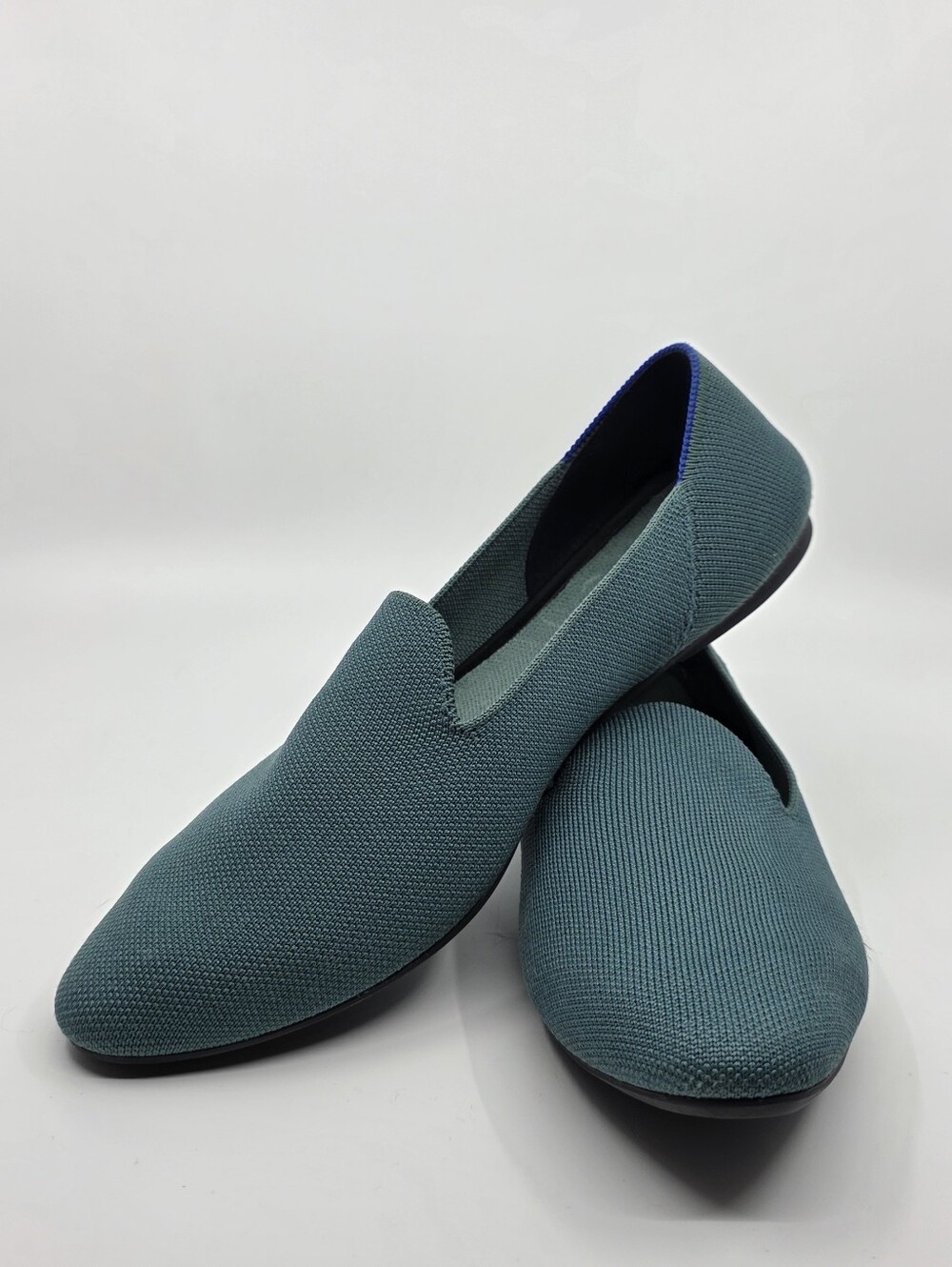 Rothy's Almond Loafer Blue Sage 10.5